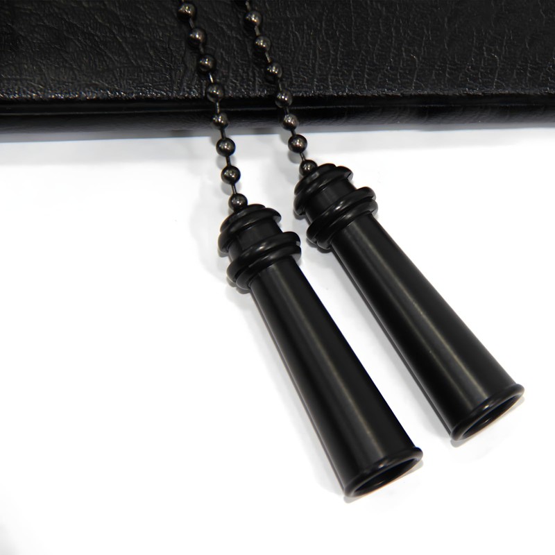 Black 30.48 cm Metal Ceiling Fan Zipper Kit, Decorative Fan