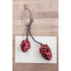 Creative Co-Op Metal Pinecones on Branch Wall Hanging, Brown and