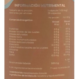 Nad Nicotinamida Ribosido 30 Cápsulas Tibet