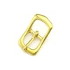 5 Iceland Buckles 12 mm 1/2 Inch Brass Bridge Buckle