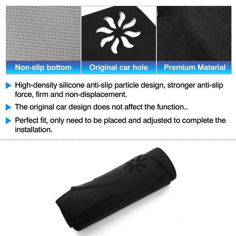 Karltys Dashboard Cover for Nissan Rogue 2021-2024 2025, Anti-Glare Rogue