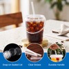 30 Sets Drink Buckets with Lids and Straws Plastic Cups