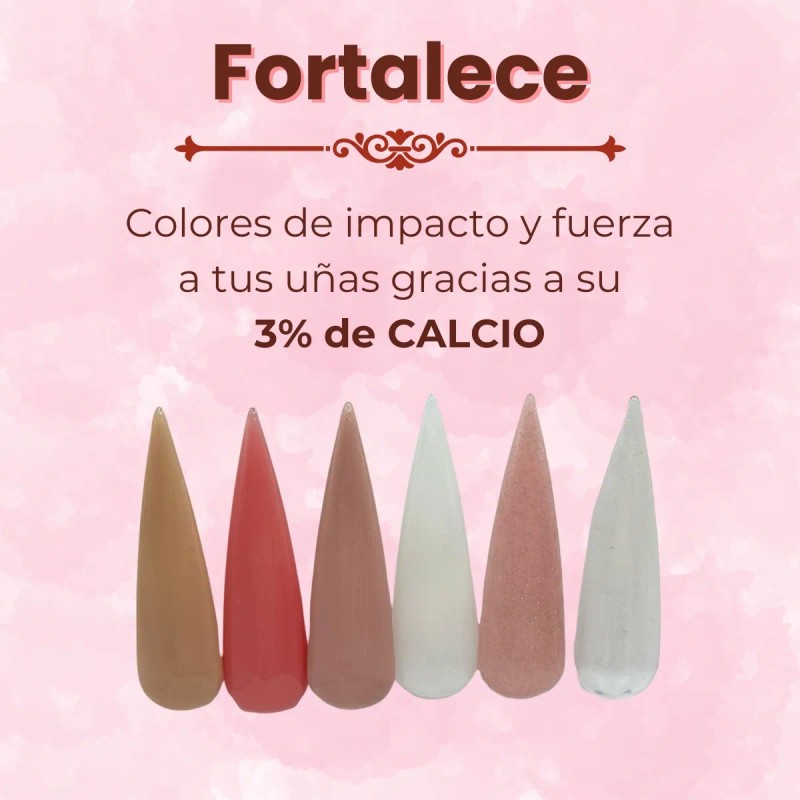 Fantasy Nails Colección Edición Especial 6 Piezas Rubber