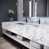 Caltero Marble Contact Paper 15.7" x 59 Ft White Grey