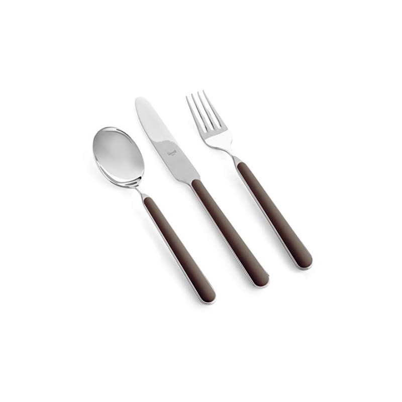MEPRA Fantasia Cutlery Set of 3 (Tabacco)