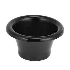 A ABSOPRO Velocity Stack Bellmouth Durable 2.56" ID 4.25" OD Turbo Engine Air Intake Aluminum Alloy Black