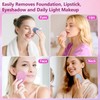 LOPHE 6 Pieces Washable Double Sided Oval Makeup Remover Pads