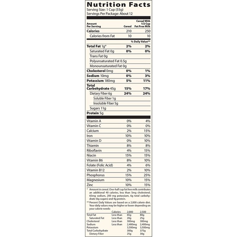 Mom's Best Sweetened Wheatfuls Cereal, Whole Grain, No High Fructose