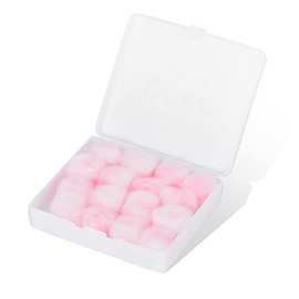 Tapones para los oídos Sonew, Cera + Algodón, Tapones, Rosa, Natación, Protección contra el ruido (durante el sueño, trabajo, aprendizaje, natación y disparar)