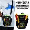 KUNN Tool Pouch with Belt Clip - Adjustable 1.5-Inch Belt