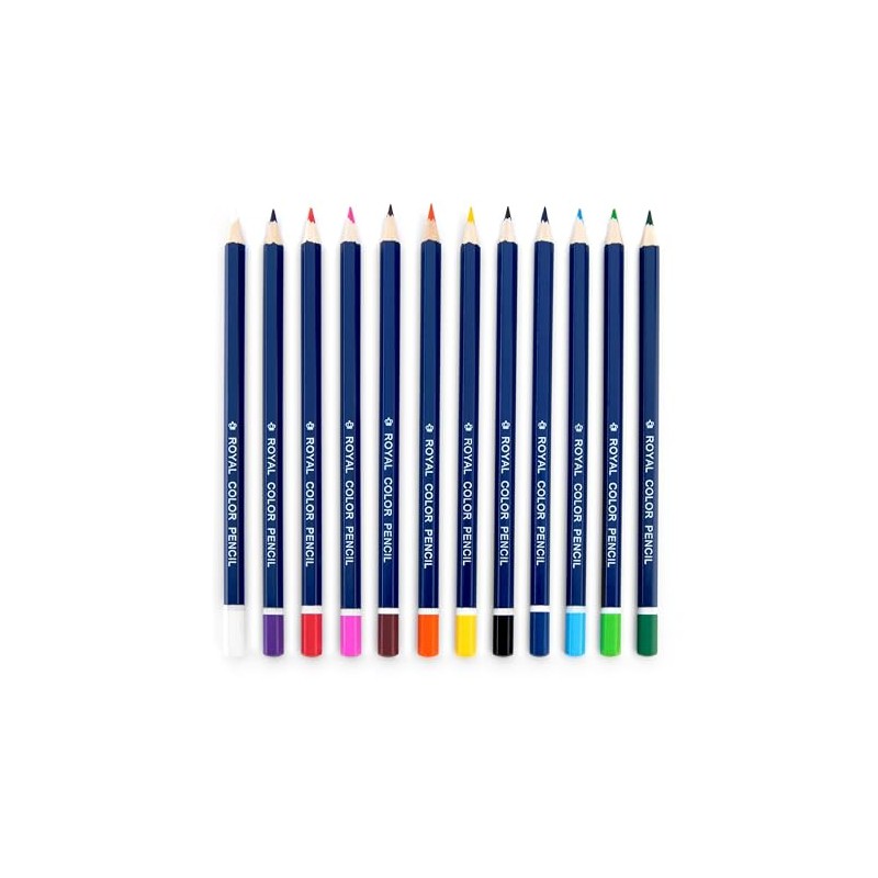 Royal & Langnickel Colour Pencils (Pack of 12)