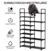 WOWLIVE 9 Tiers Shoe Rack Shoe Storage Shoe Organizer 30-35