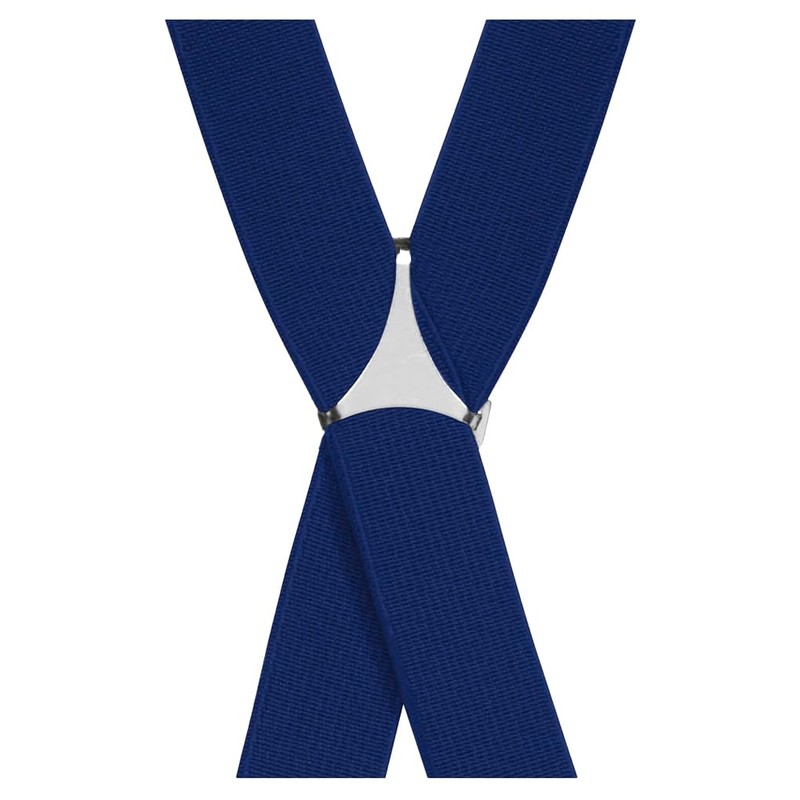 Playshoes Unisex Kids Fully Adjustable Elasticated Suspenders Braces, Blue (Navy),