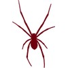ANGDEST CLUB Decal Stickers of Spider 1 (Burgundy) Premium Waterproof