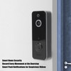 Wireless Doorbell Camera, 1080P HD Video Doorbell Camera with Infrared