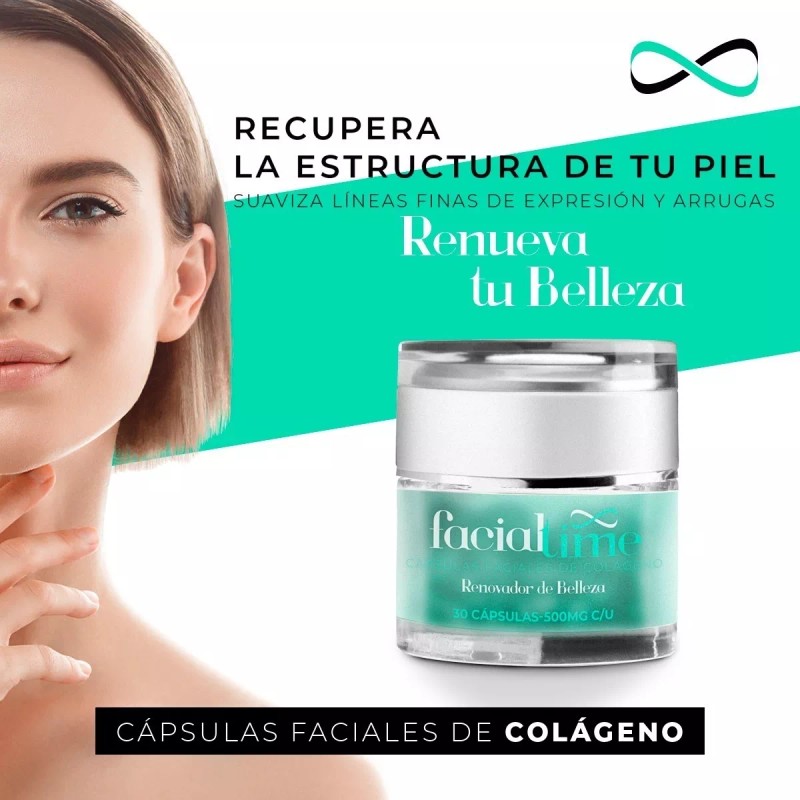 Facial Time Serum Contorno De Ojos Jabón Y Cápsulas Faciales