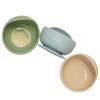 Silicone Baby Feeding Set 3 Bowls 12 oz + 3