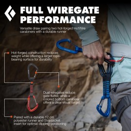 Black Diamond Hotwire Quickdraw 16 cm ONE Octane