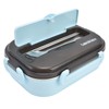 1L Bento Box 304 Stainless Steel Compartment Leak Proof Portable