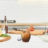 Wood Pestle 2pcs Food Grinding Rod Wooden Pestle Mashed Potatoes