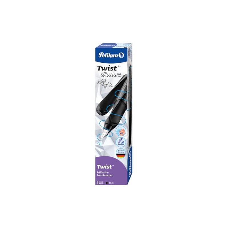 Pelikan Twist Structure P457 M Black FS