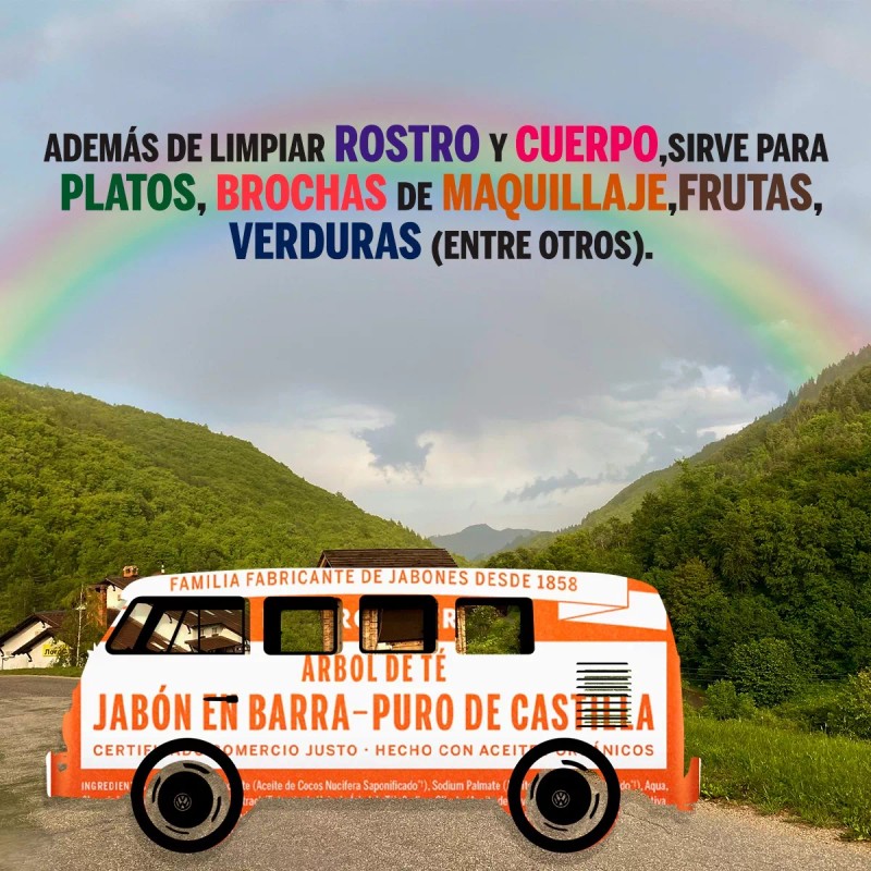 Dr. Bronners Jabon De Castilla En Barra Dr Bronner's Tea