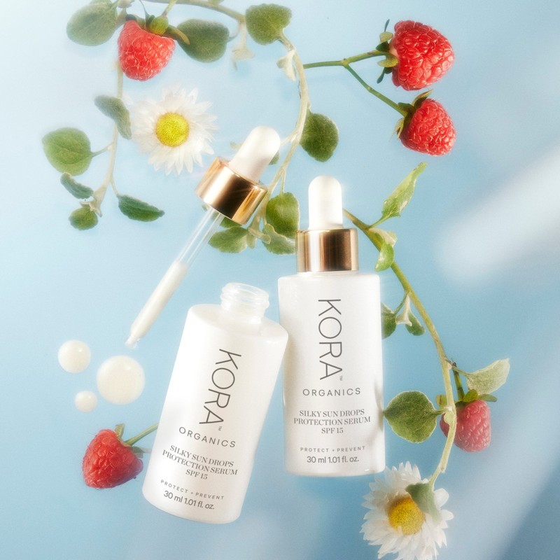 KORA Organics Silky Sun Drops Protection Serum SPF 15 30ml