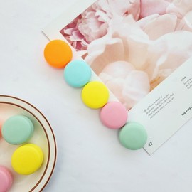 Travel Portable Cosmetic Cream Lip Balm Decoction Cute Macaron Empty Jar Case 10g - Color Selection / 여행용 휴대용 화장품 크림 립밤 소분 귀여운 마카롱 공병 케이스 10g -색상선택