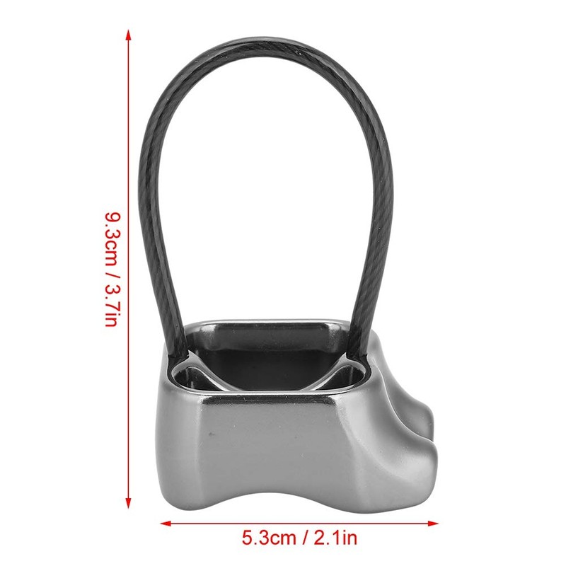 Demeras Climbing Rappel Device Aluminium Alloy Belay Rappel Ultralight Safety