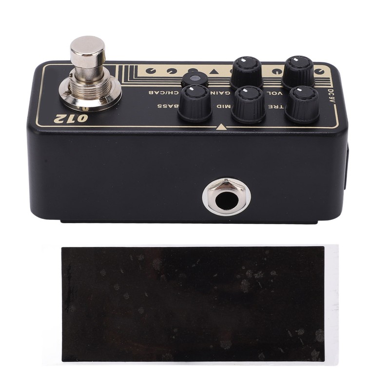Digital Preamp Pedal Classic Rock Sound Effect Micro Preamp Effect