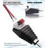 RCA to Speaker Wires AV Screw Terminal Adapter, 6pcs RCA