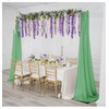 FUHSY Sage Green Drapes Wedding Arch Draping 20 FT 1