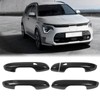 Car Exterior Door Handle Panel Carbon Fiber Style Outer Handle