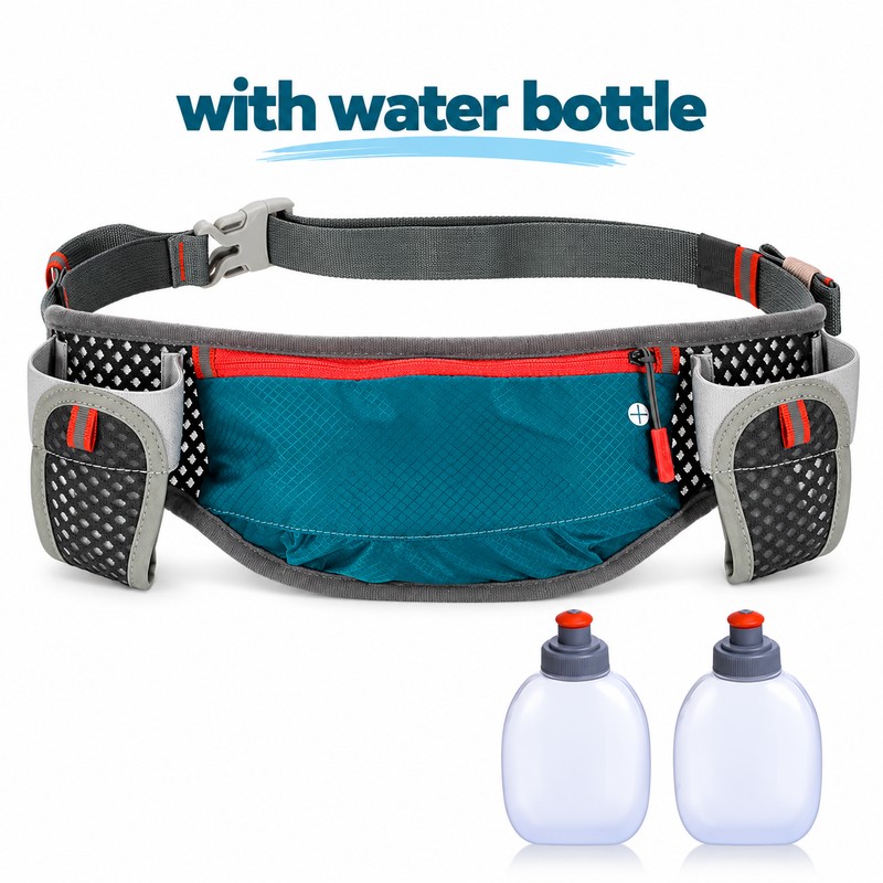 Running Hydration Belt for Jogging and Training – Dual Water