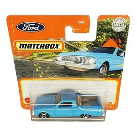Matchbox - 1961 Ford Ranchero - MBX 96/100 - GXN14 - Short Card - Superfast Lesney - Mattel 2021