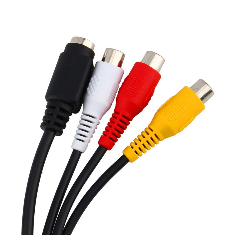 VGA SVGA S Video 3 AV TV Adapter Converter Cable