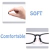 OPUGIT 2.5mm Anti-Slip Glasses Nose Pads, Adhesive Soft Silicone Eyewear