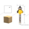 YONICO 13161q 1/8-Inch Radius Round Over Edge Forming Router Bit