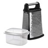 Barazzoni My Utensil Grater 4 Sides with Container
