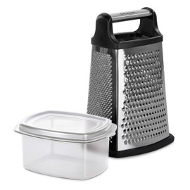 Barazzoni My Utensil Grater 4 Sides with Container