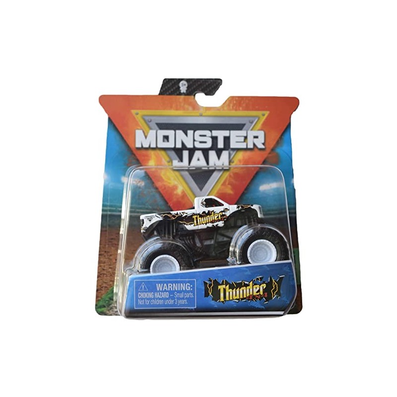 DieCast MonsterJam Thunder 4x4 - Series 15 - White