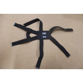 US M17 Gas Mask Head Harness Strap C8R1 New Old Stock #BINC85