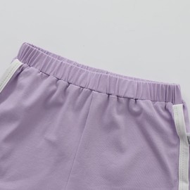 BLOMDES 3 Pack Girls Cotton Sports Shorts Athletic Shorts for Girls 9-10 Years