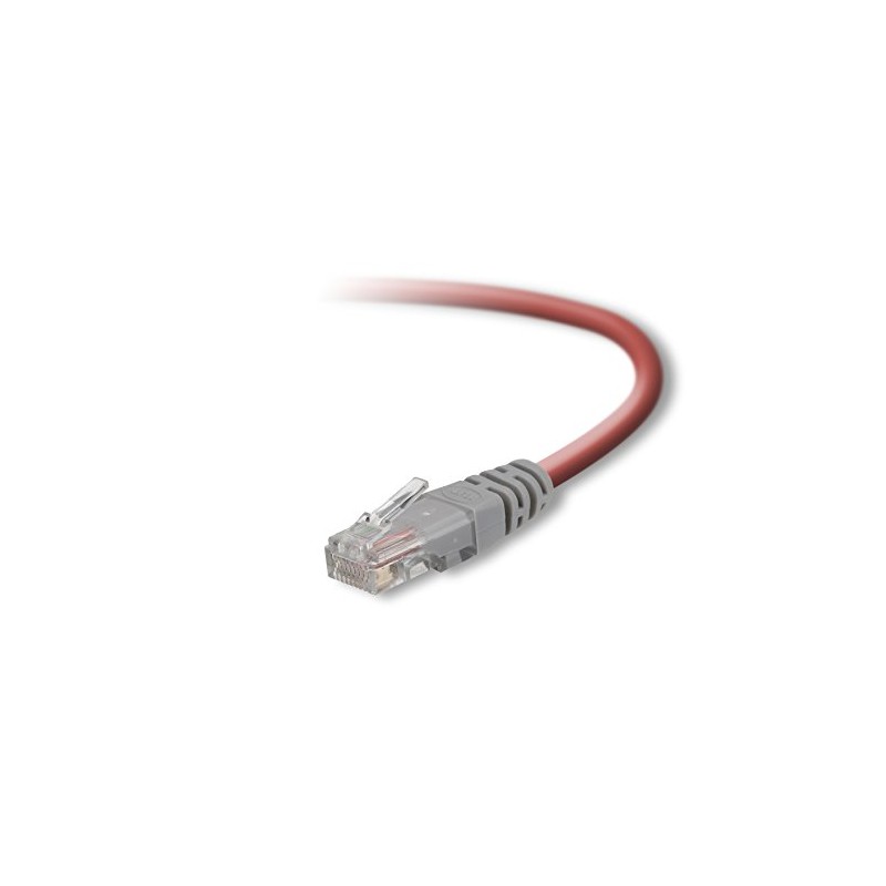 Belkin 6-Foot CAT5e Crossover Networking Cable (Red)