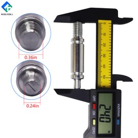 W10359272 Dryer Drum Support Roller Shaft Left Hand Thread Fits for Whirlpool Maytag Kenmore Replaces WPW10359272 AP4982703 PS3492564 EAP3492564(Changed to the Correct Thread)