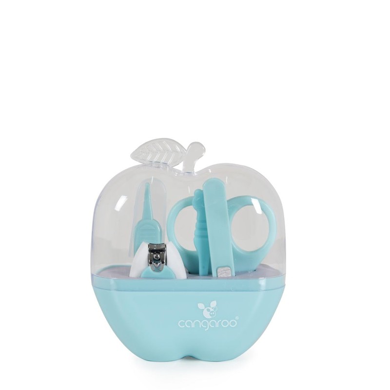 Cangaroo Baby Manicure Set Apple Nail Scissors, Nail Clippers, Nail