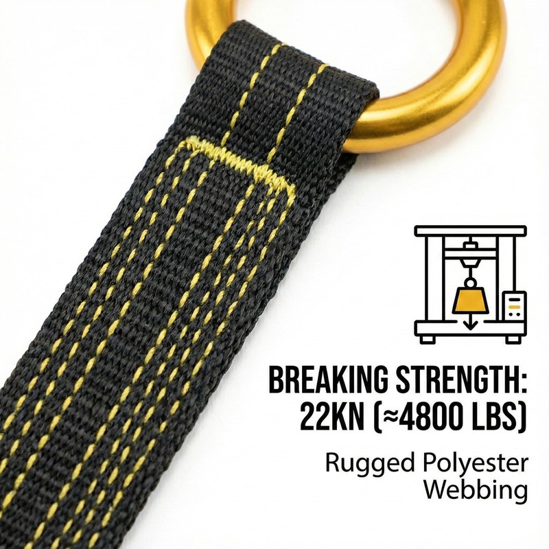 Feiyagoo Tree Arborist Friction Saver Tree Climbing Cambium Saver Loop