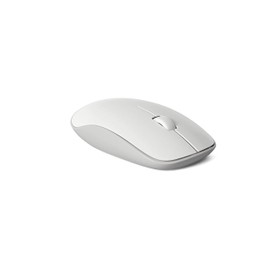 Rapoo M200 Silent kabellose Maus wireless Mouse 1300 DPI Sensor 12 Monate Batterielaufzeit leise Tasten ergonomisch für Links- und Rechtshänder PC & Mac - weiß, Kompakt