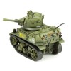 モンモデル ワールドウォートゥーンズシリーズ アメリカ軽戦車 M5スチュアート 色分け済みプラモデル MWWT012