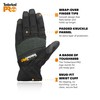 Timberland PRO Men's Construction Work Gloves - Stretch Nylon Back